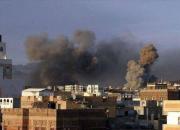 پایتخت یمن زیر بمباران ائتلاف سعودی