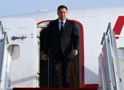 رئیس جمهور قرقیزستان وارد «دوشنبه» شد +عکس