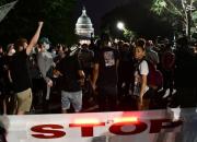 عکس/ کاخ سفید در محاصره معترضان