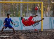 عکس/ تمرین تیم ملی فوتبال ساحلی ایران