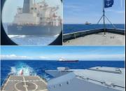 عکس/ نیروی دریایی ونزوئلا در حال اسکورت نفتکش ایرانی