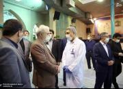 عکس/ تجدیدمیثاق وزیر بهداشت با آرمان‌های حضرت امام (ره)
