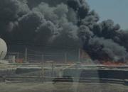 آتش‌سوزی گسترده در پالایشگاه نفت کویت +فیلم
