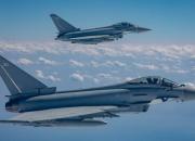پرواز تایفون‌های انگلیس با جنگنده‌های اف-۱۶ مصر در رزمایش چند ملیتی