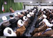 گزارش تصویری | دیدار اعضای مؤسسه عالی فقه و علوم اسلامی با رهبر انقلاب