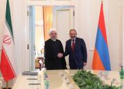 عکس/ دیدار روحانی با نخست وزیر ارمنستان