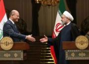  اشتیاق رئیس جمهور عراق برای ارتباط با ایران