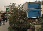 عکس/ واژگونی نیسان در بزرگراه یادگار امام(ره)