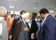 بازدید رئیس دستگاه‌قضا از بیمارستان امام‌خمینی(ره) کرج