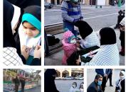 اقدام کودکان یزدی در گرامیداشت نام و یاد شهید سلیمانی
