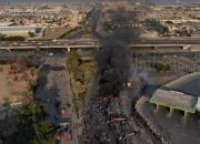 بازگشایی راه‌های بغداد با همکاری معترضان مسالمت‌جو