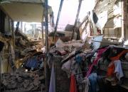 ۶ مصدوم در انفجار شدید یک ساختمان+عکس