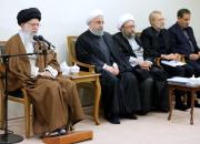 دیدار سران سه قوه و مسئولان نظام با رهبر انقلاب+فیلم